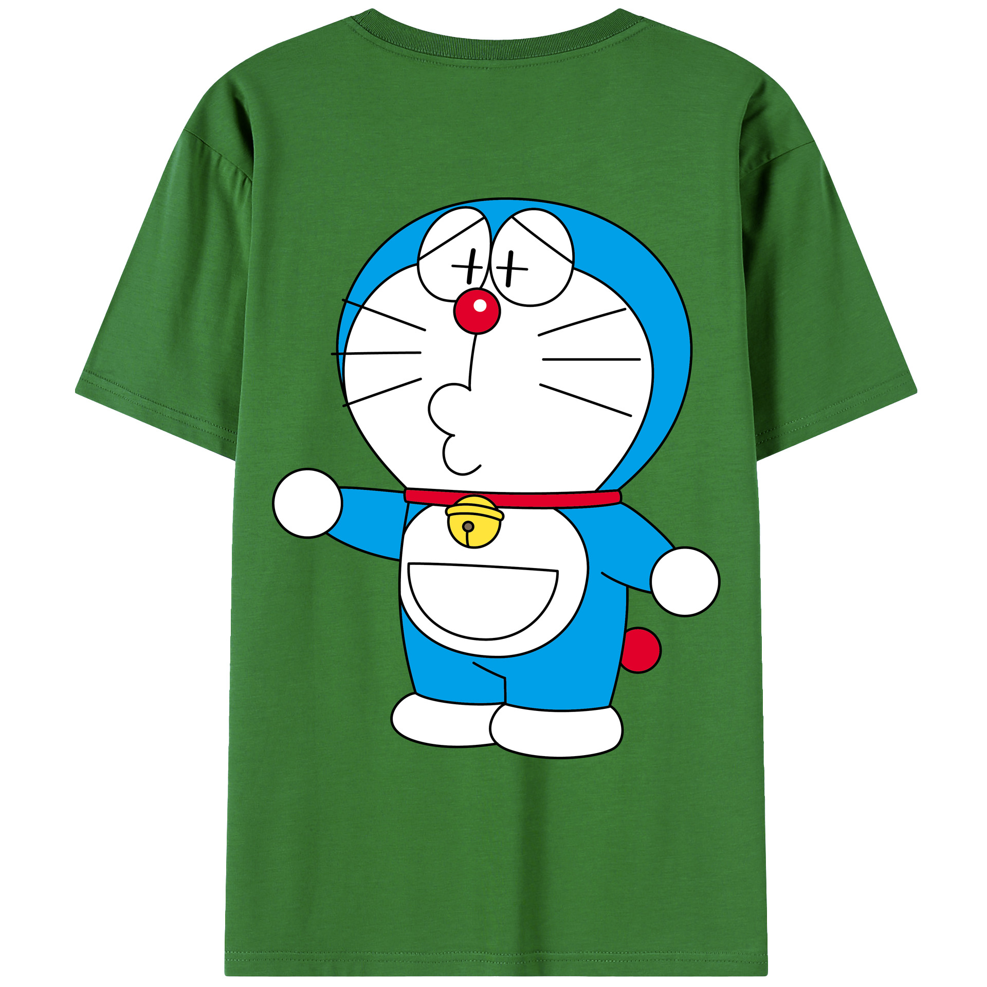 （画像用） ドラえもん Doraemon レディース半袖Tシャツ(バックプリント)